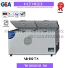 Kulkas Chest freezer 600 Liter GEA AB 600 TX ( -15 sd - 26 C ) 1