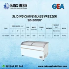 SLIDING CURVE GLASS FREEZER SD-500BY GEA 2