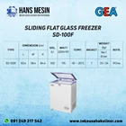 SLIDING FLAT GLASS FREEZER SD-100F GEA 2