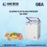 SLIDING FLAT GLASS FREEZER SD-100F GEA