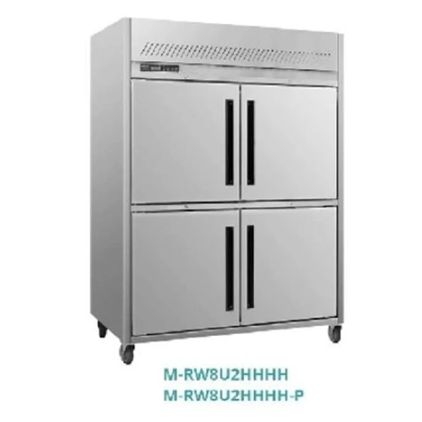 kulkas Stainless steel upright cabinet chiller ( -2 sd 8 C ) GEA M-RW8U2HHHH