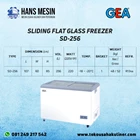 SLIDING FLAT GLASS FREEZER SD-256 GEA 2