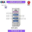 Kulkas Showcase display cooler 192 liter GEA EXPO 26FC 2