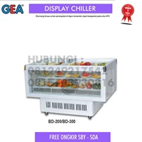 Kulkas Showcase display chiller 4 sisi GEA BD200