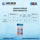 DISPLAY COOLER EXPO 600AH/CN GEA 2