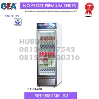 Kulkas Showcase display cooler 480 liter GEA EXPO 480