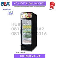 Kulkas Showcase display cooler 388 liter GEA EXPO 416P