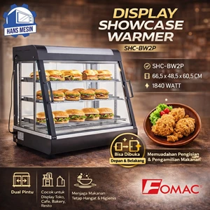 SHOWCASE PENGHANGAT MAKANAN FOMAC SHC-BW2P