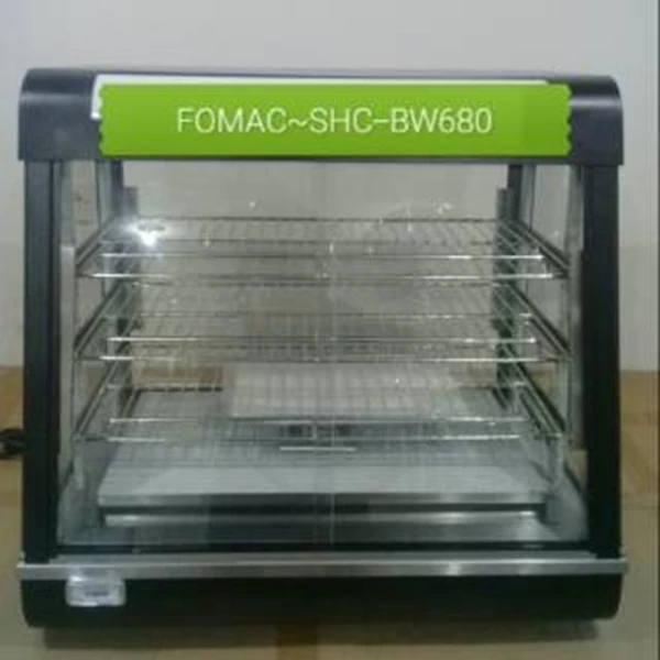 FOOD WARMER FOMAC SHC BW680 SHOWCASE PENGHANGAT MAKANAN