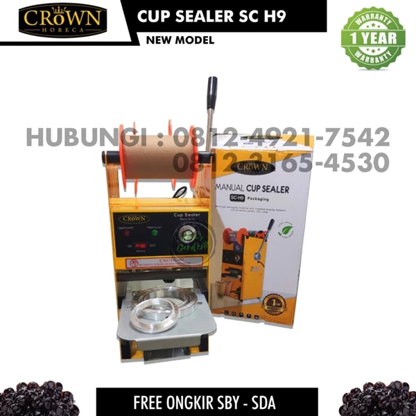 Cup sealer CROWN HORECA SC H9 