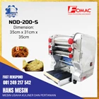 NOD200S Fomac electric noodle grinding machine full stainless 4