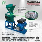 Disk Mill flour milling machine FFC 15 + Dinamo 1.5 Hp 1