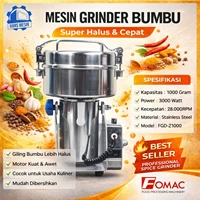 MESIN GILING BUMBU 500 GR FOMAC FGD-Z500
