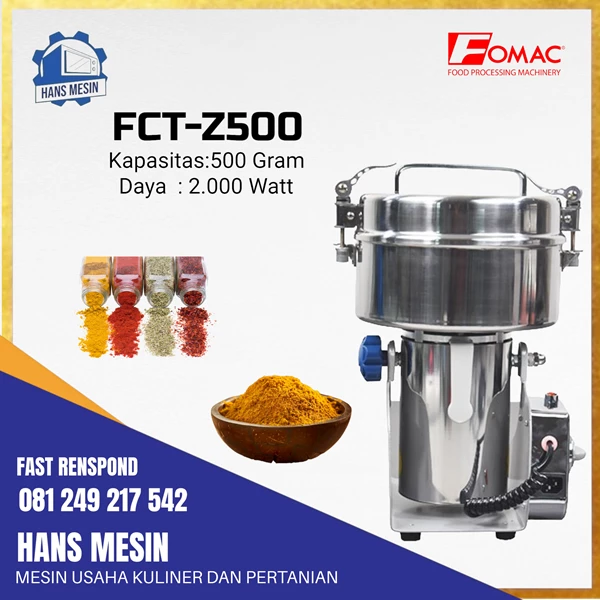 MESIN HERB GRINDER Fomac FCT500