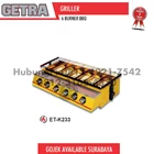 GAS ROASTER 6 BURNER GETRA ET K233 1