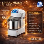 SPIRAL MIXER BAKERY GETRA DH-30/A 1