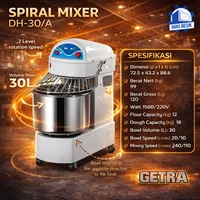 SPIRAL MIXER BAKERY GETRA DH-30/A 
