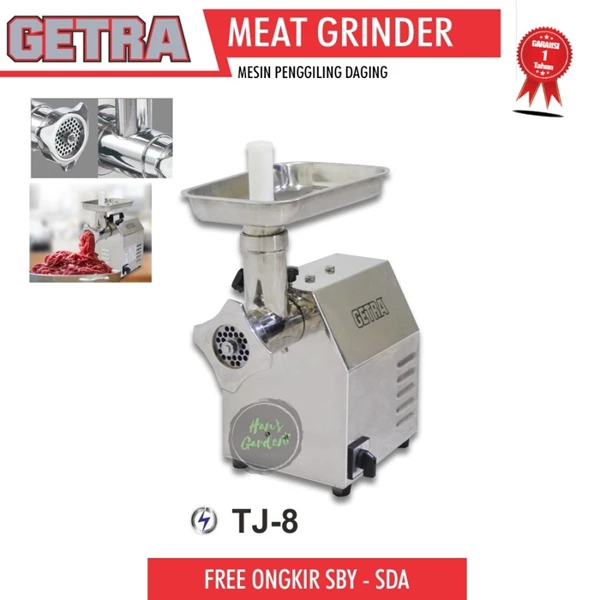 Mesin giling daging meat grinder getra TJ 8