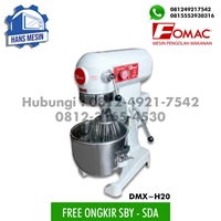 Mixer roti 20 liter planetary mixer fomac DMX H20