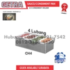 Condiment holder for getra spices - 4 containers CH 4 1