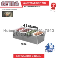 Condiment holder for getra spices - 4 containers CH 4
