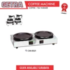 Kompor Listrik Alat Pemanas Kopi Teh Coffee Warmer Plus 2 Decanter Getra Cm 0521 2