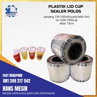 Plain plastic LID cup sealer