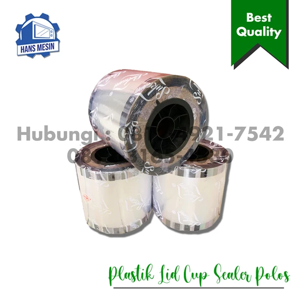 Plastik LID cup sealer polos
