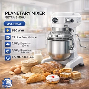 PLANETARY MIXER GETRA 3 KG B15HJ 