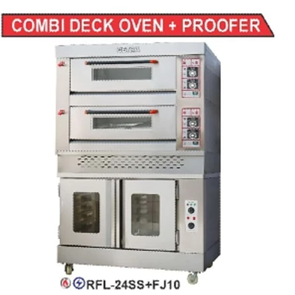Gas baking Oven + Proofer GETRA RFL-24SS+FJ 10 free ongkir Surabaya