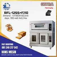 Gas baking Oven + Proofer GETRA RFL-12SS+FJ 10 free ongkir Surabaya