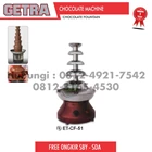 5 stacked chocolate fountain ET CF 51 GETRA 2