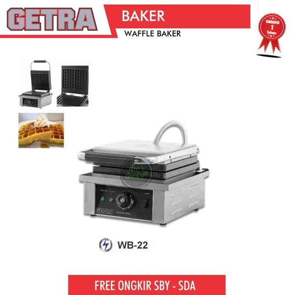Getra WB 22 box waffle machine