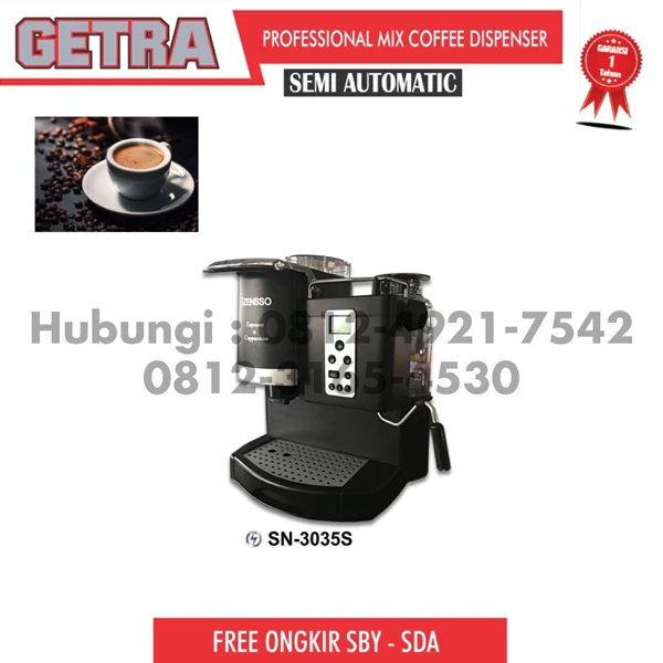  Semi automatic coffee maker ESPRESSO CAPPUCCINO GETRA SN-3035 