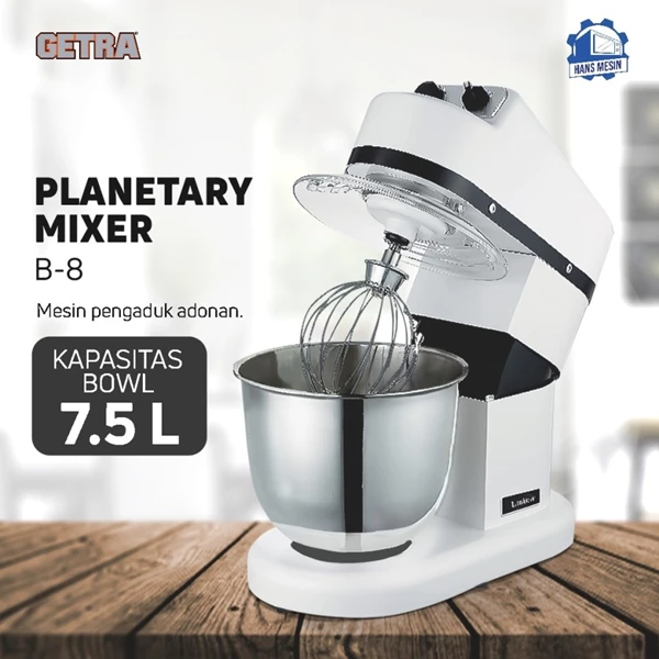 Getra planetary mixer b8 dough mixer b 8