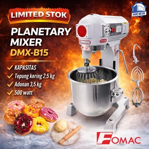 Mengapa DMX-B15 Planetary Mixer Fomac Ideal untuk Bisnis Kue