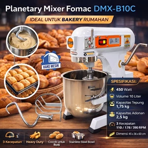 Tips Memilih Mixer Adonan yang Tepat untuk Produksi Roti Skala Besar