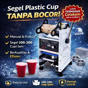 Mesin Cup Sealer Ini Bikin Jualan Minuman Naik Level