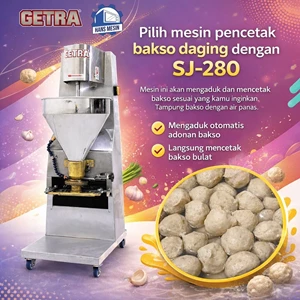 Mesin Giling Daging Ini Bikin Produksi Bakso Lancar