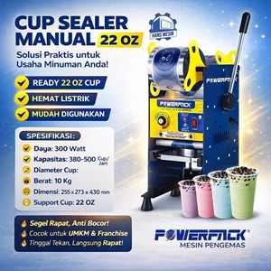 Keunggulan CS-M795TC CUP SEALER Powerpack dalam Mengemas Produk dengan Cepat